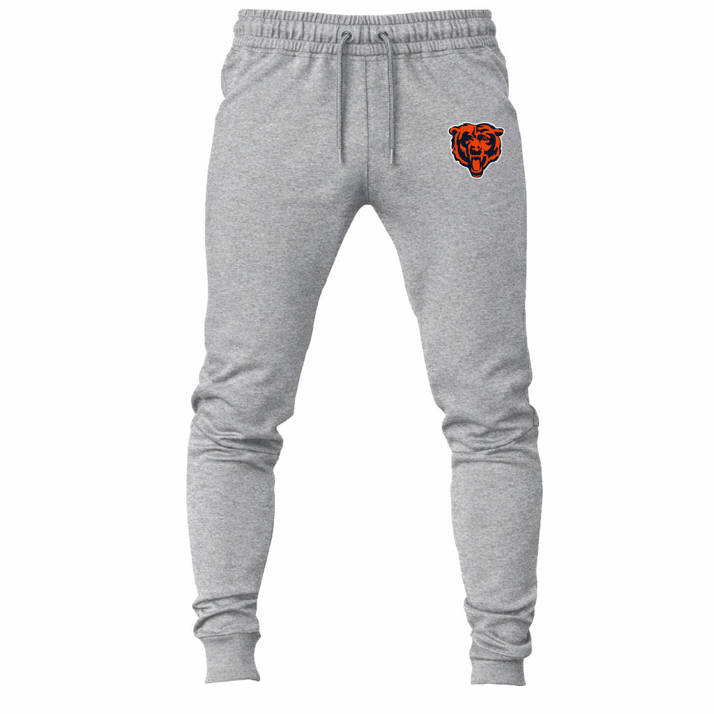 Chicago Bears joggers sweatpants - Gray