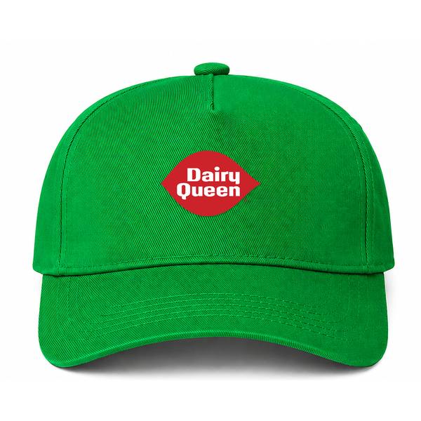 Dairy Queen Logo Green Dad Baseball Cap Hat