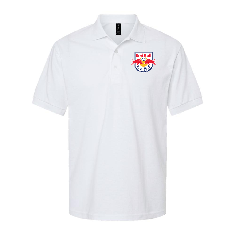 Men's New York Red Bulls Dry Blend Polo - White