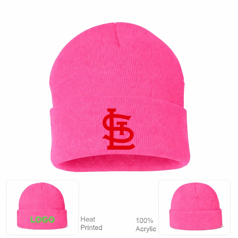 MLB St. Louis Cardinals Beanie Hat - Pink