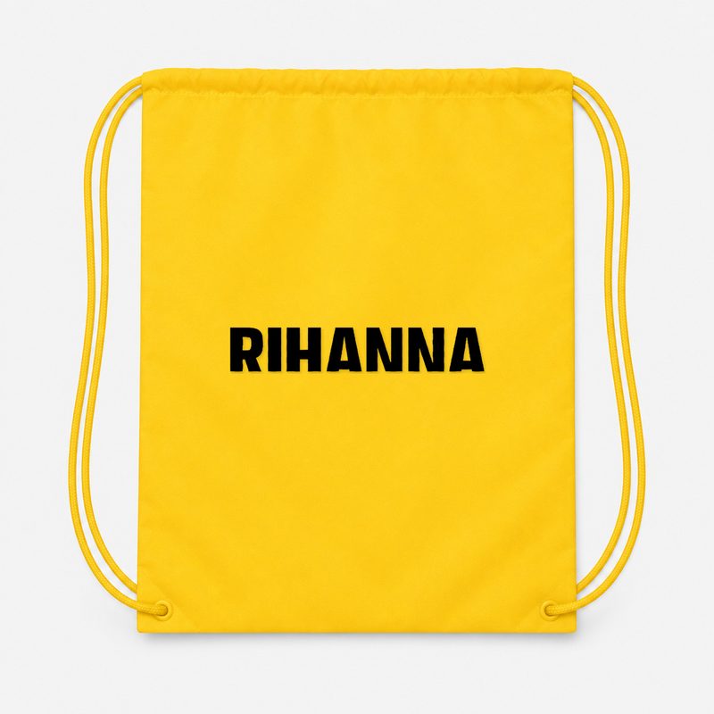 Rihanna Drawstring Bag - Yellow
