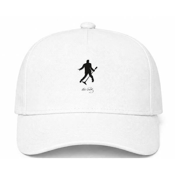 Elvis Presley Logo White Dad Baseball Cap Hat