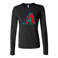 Women's Arizona Diamondbacks Long Sleeve T-Shirt - Black