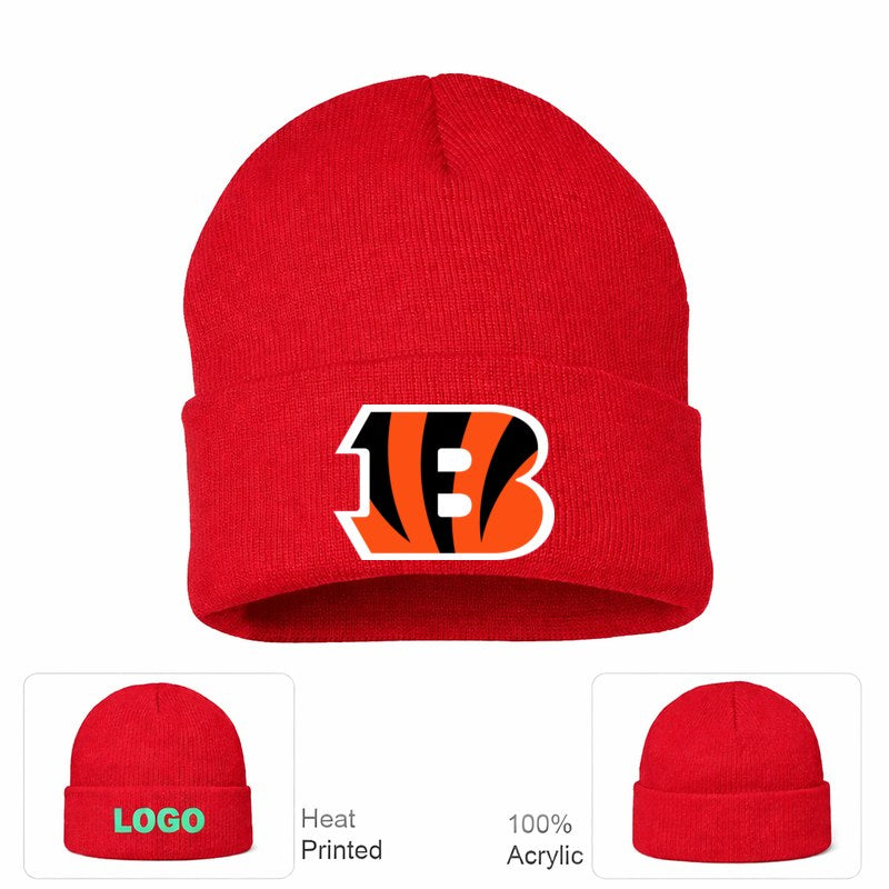 Cincinnati Bengals Red Beanie Hat