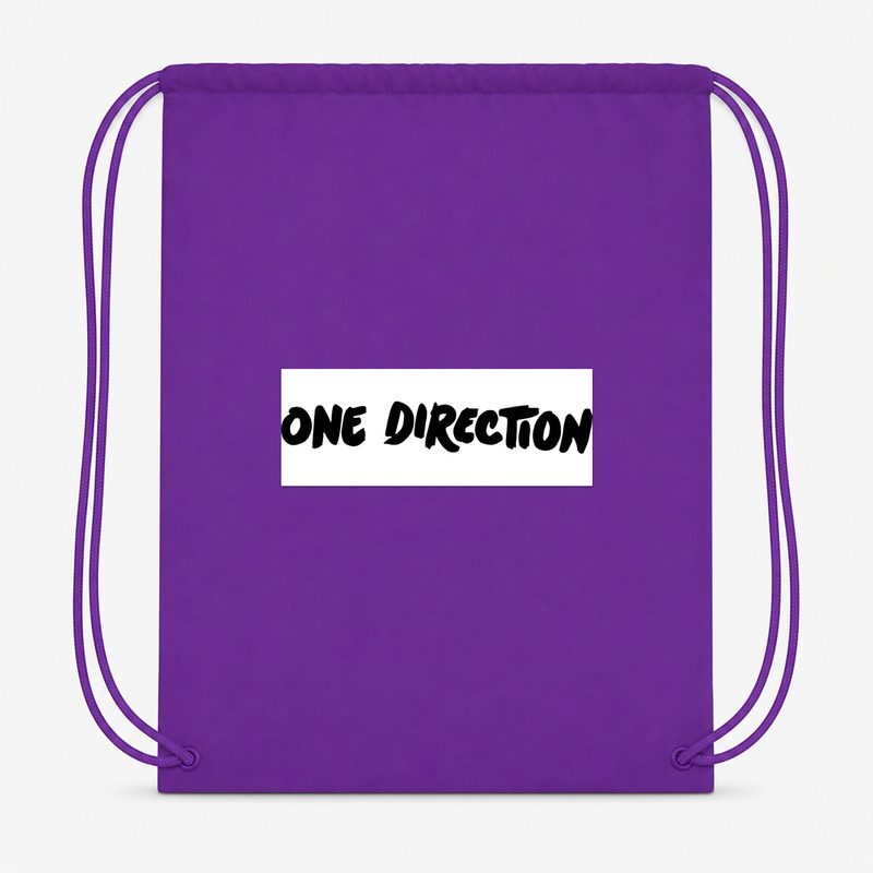 One Direction Drawstring Bag - Purple