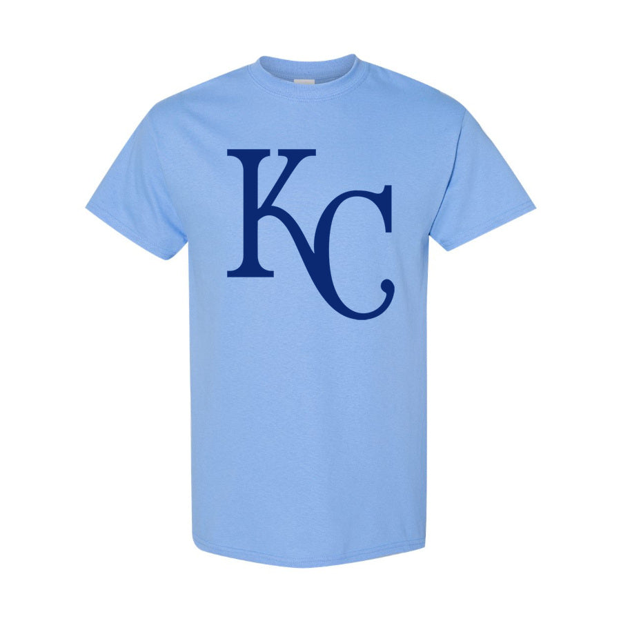 Men's Kansas City Royals Cotton T-Shirt - Sky Blue