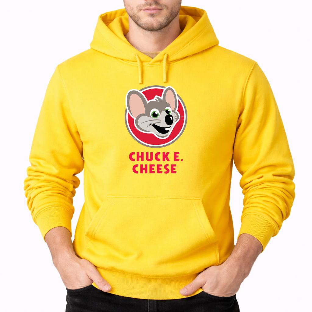 Men's Chuck E. Cheese's Pullover Hoodie - Yellow