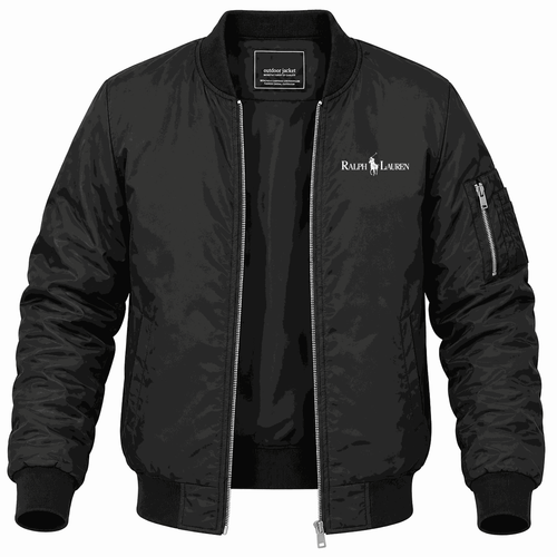 Men's Polo Ralph Lauren white Lightweight Bomber Jacket