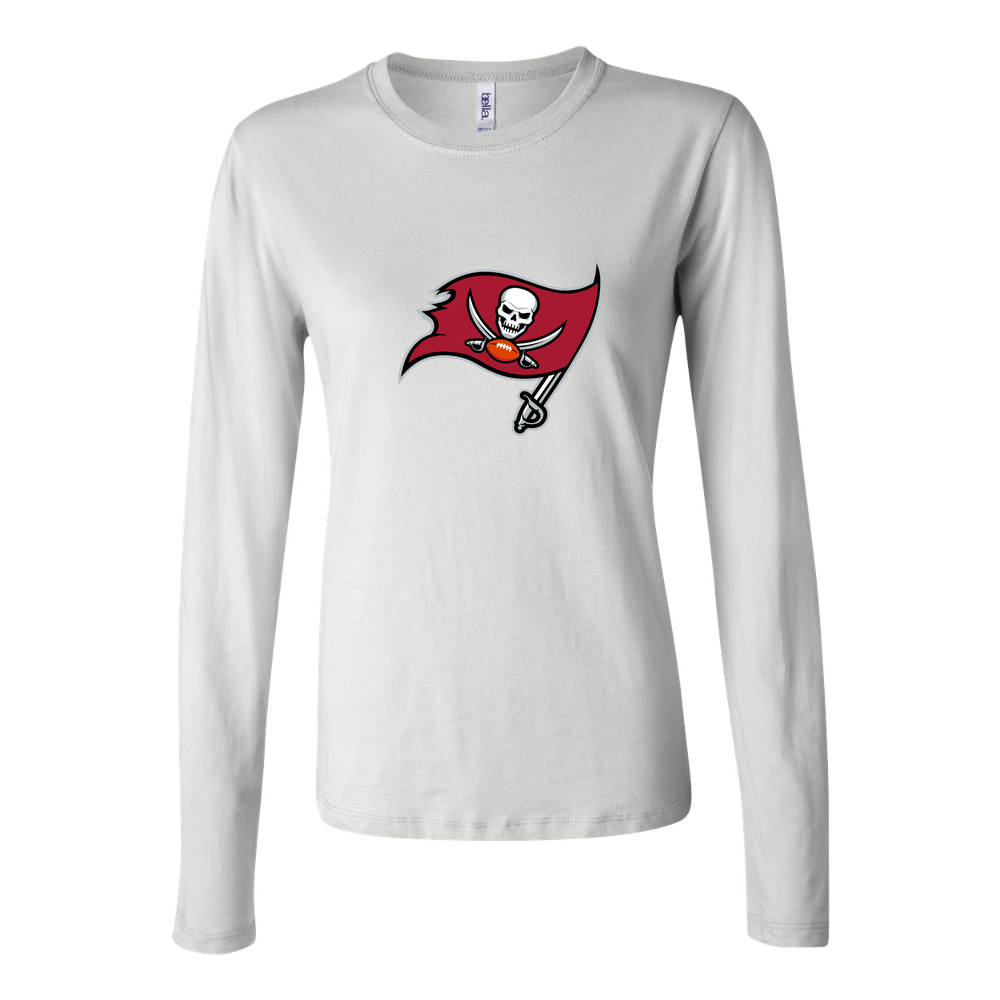 Women's Tampa Bay Buccaneers Long Sleeve T-Shirt - White