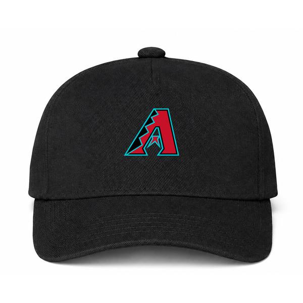 Arizona Diamondbacks MLB Logo Black Dad Baseball Cap Hat