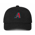 Arizona Diamondbacks MLB Logo Black Dad Baseball Cap Hat