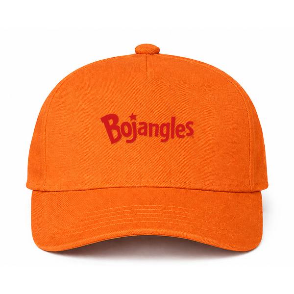 Bojangles Logo Orange Dad Baseball Cap Hat