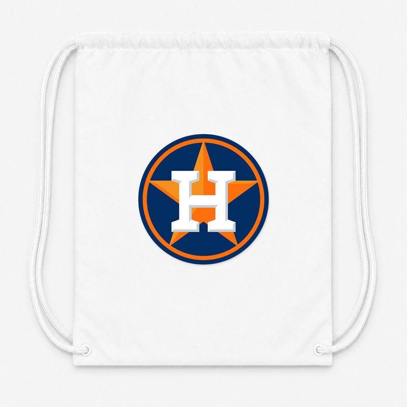 Houston Astros Drawstring Bag - White