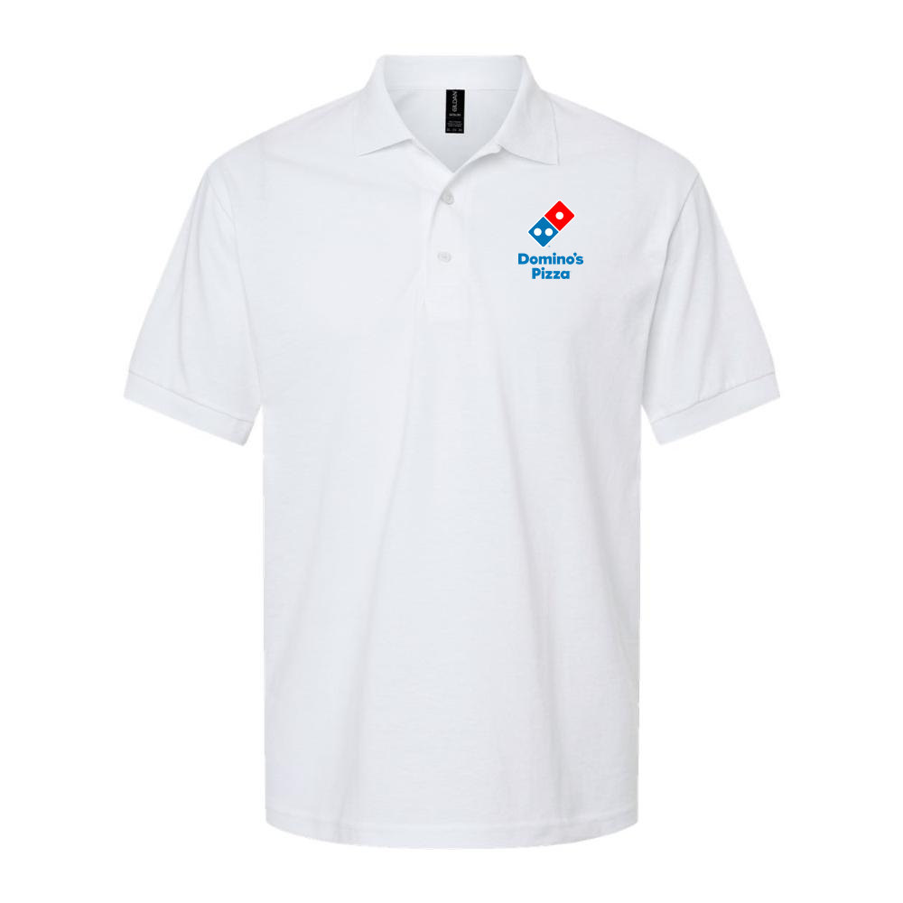 Men's Domino's Pizza Dry Blend Polo - White