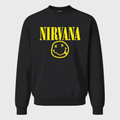 Men's Nirvana Crewneck Sweatshirt - Black
