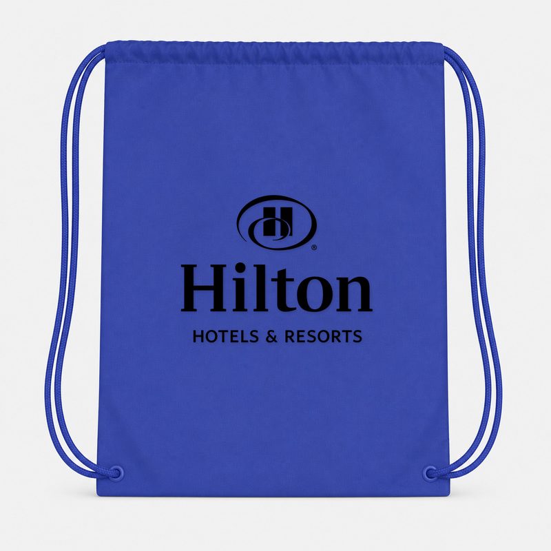 Hilton Drawstring Bag - Blue