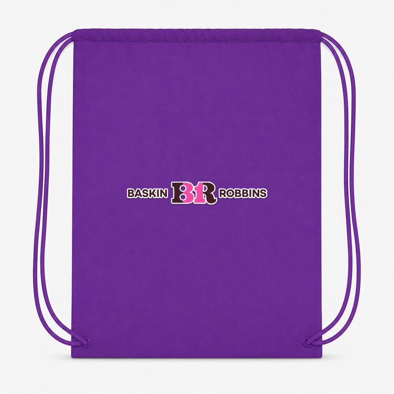Baskin Rоbbins Drawstring Bag - Purple