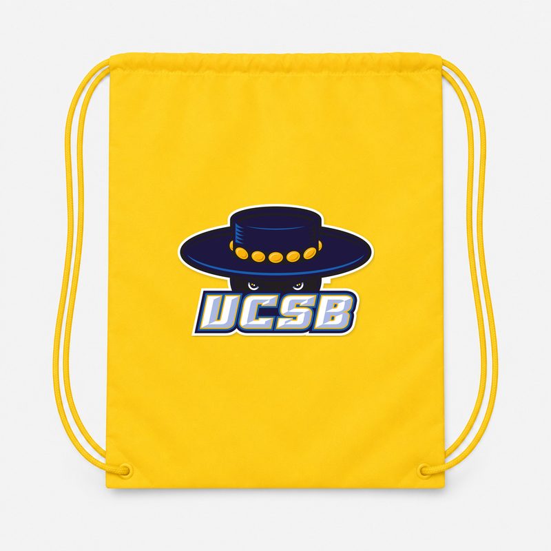 UCSB Gauchos Drawstring Bag - Yellow