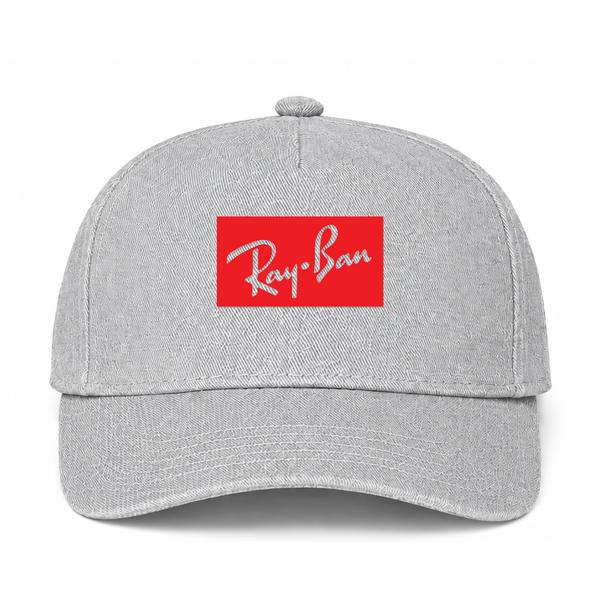 Ray-Ban Gray Dad Baseball Cap Hat