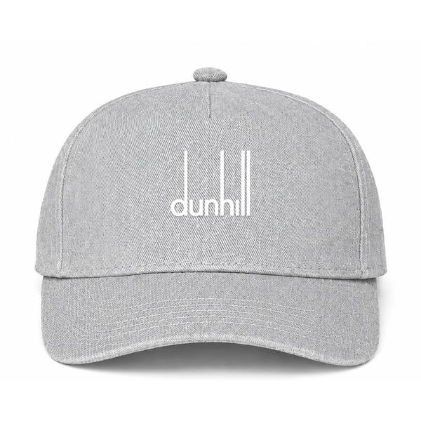 Dunhill Logo Gray Dad Baseball Cap Hat