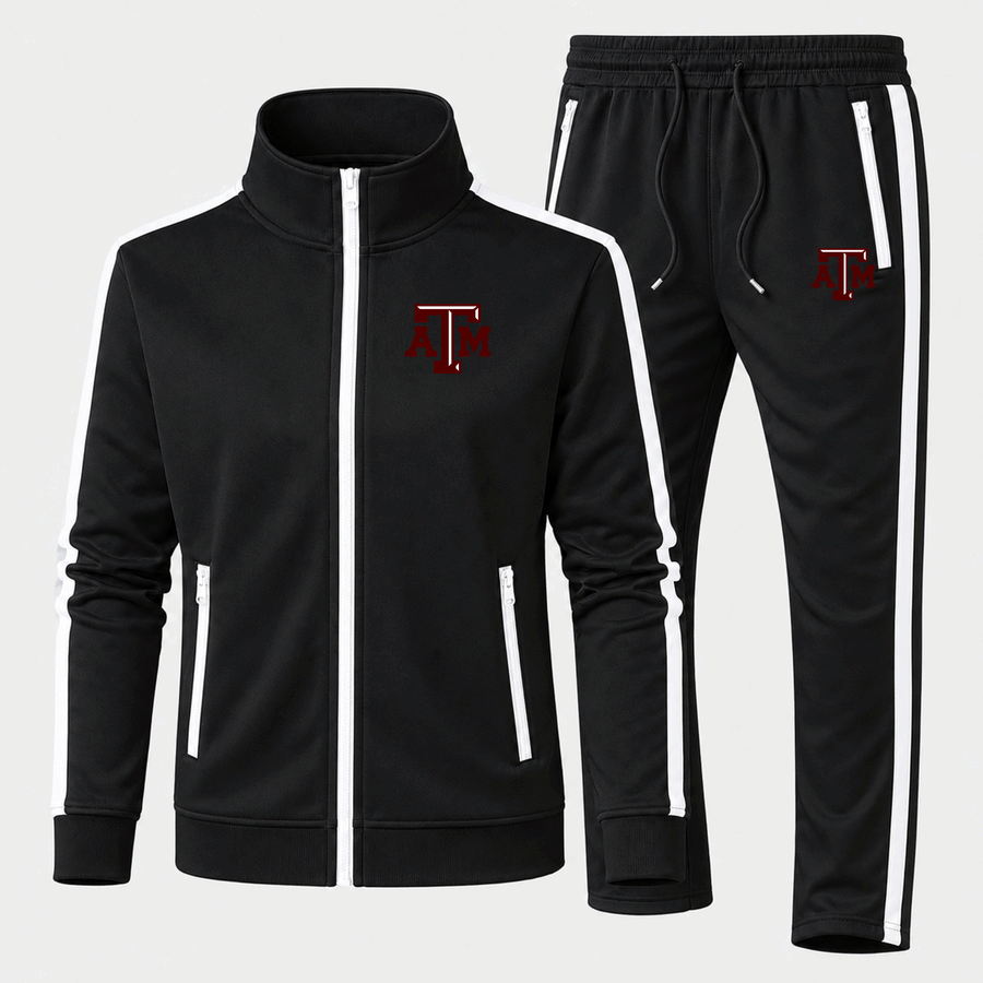 texas am university tracksuit in Black