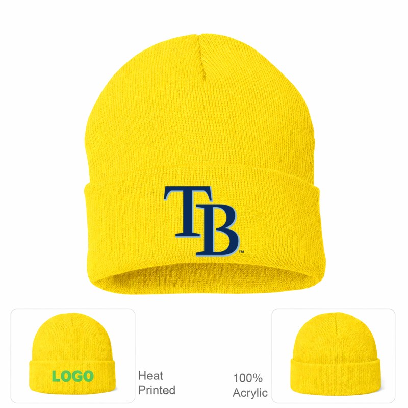 Tampa Bay Rays Beanie Hat - Yellow