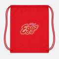 Eggo Kelloggs Food Drawstring Bag - Red