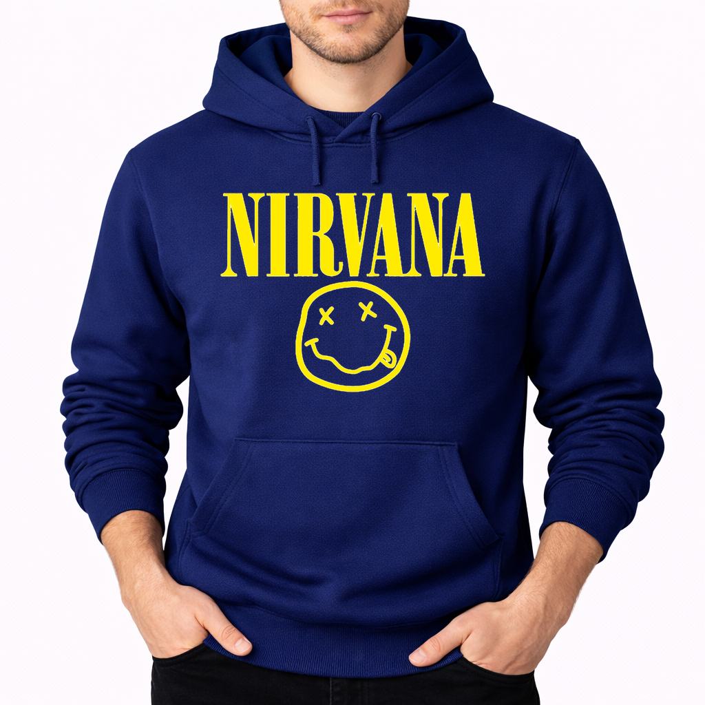 Men's Nirvana Pullover Hoodie - Navy