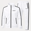 Sony Black tracksuit in White