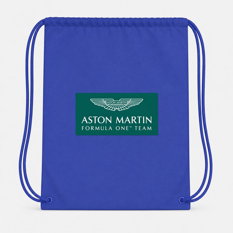 Aston Martin Formula One Team Drawstring Bag - Blue