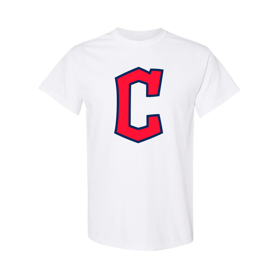 Men's Cleveland Guardians Cotton T-Shirt - White