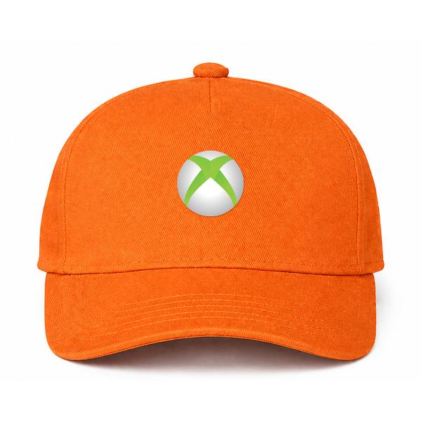 Xbox Gaming Logo Orange Dad Baseball Cap Hat