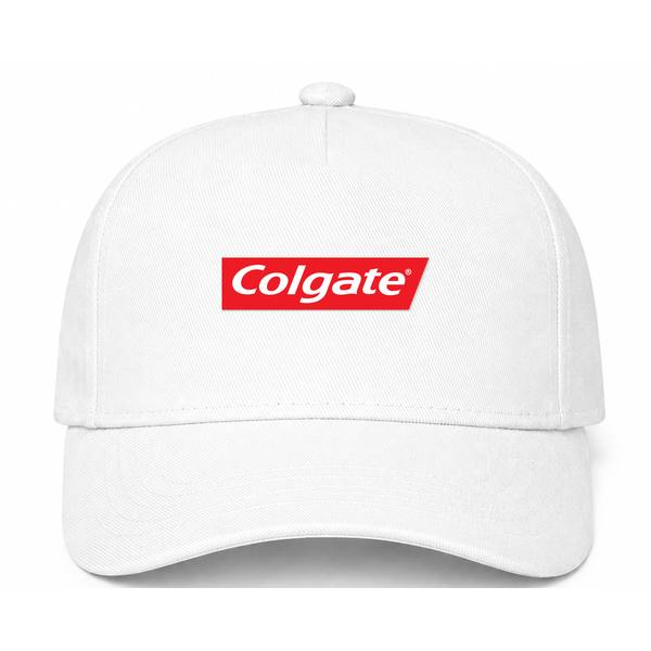 Colgate Logo White Dad Baseball Cap Hat