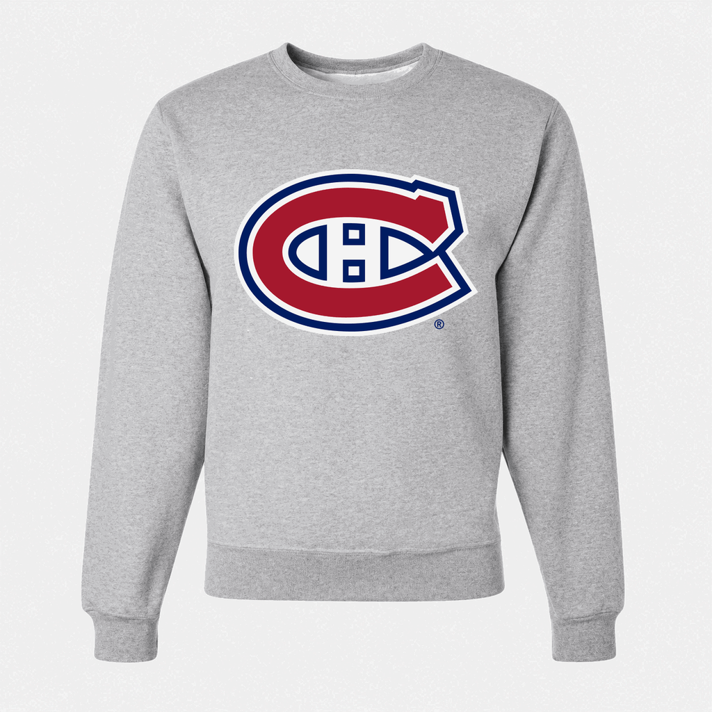 Men's Montreal Canadiens Crewneck Sweatshirt - Gray