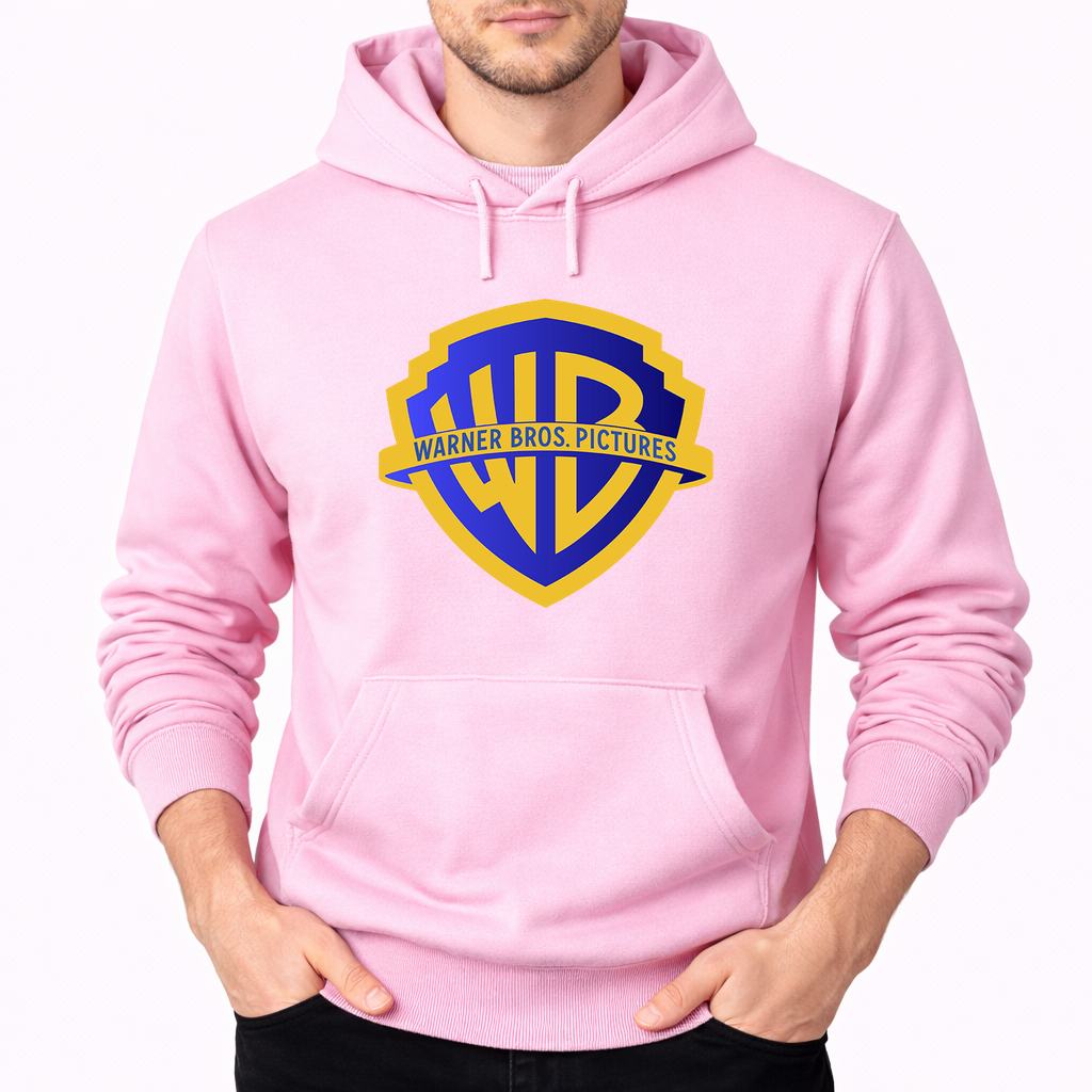 Men's Warner Bros Pullover Hoodie - Pink