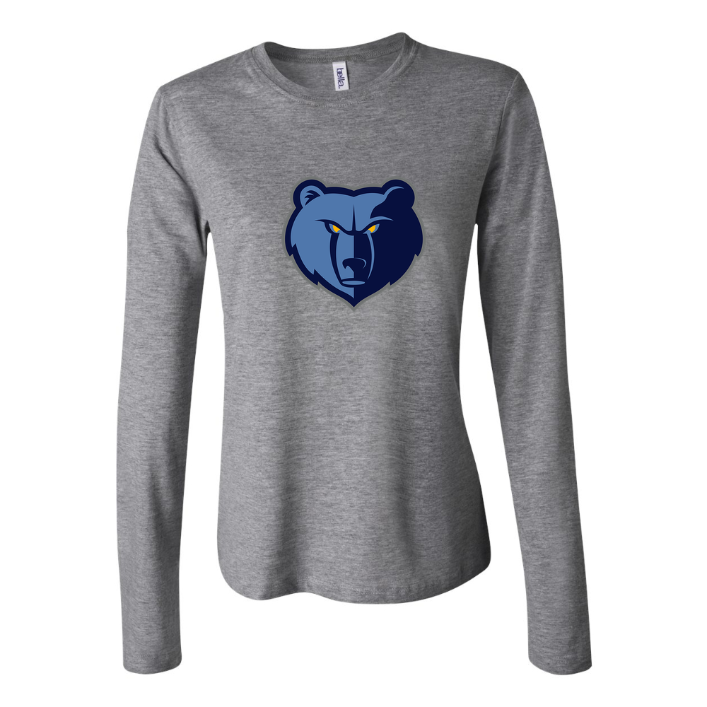 Women's Memphis Grizzlies Long Sleeve T-Shirt - Gray