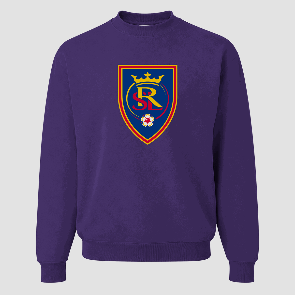 Men's Real Salt Lake Crewneck Sweatshirt - Purple