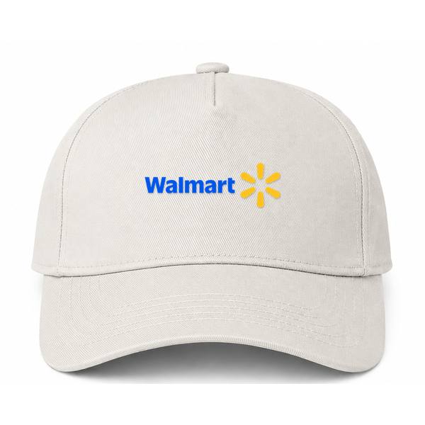Walmart Logo Beige Dad Baseball Cap Hat