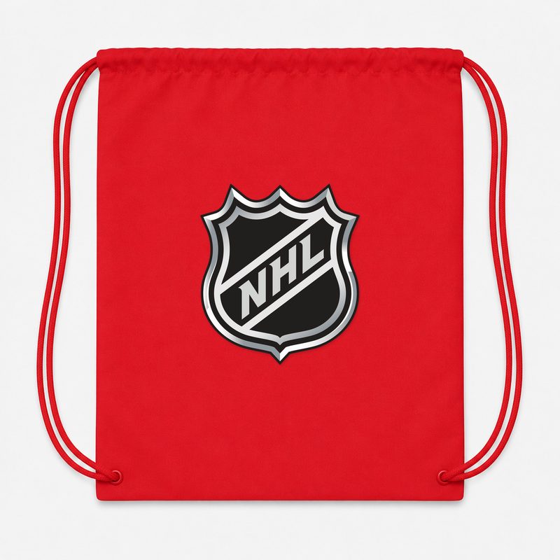 NHL Shield Drawstring Bag - Red