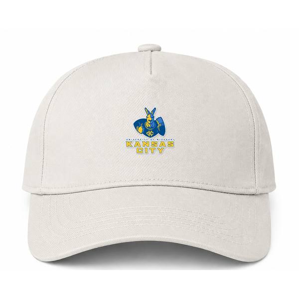 UMKC Kangaroos Logo Beige Dad Baseball Cap Hat