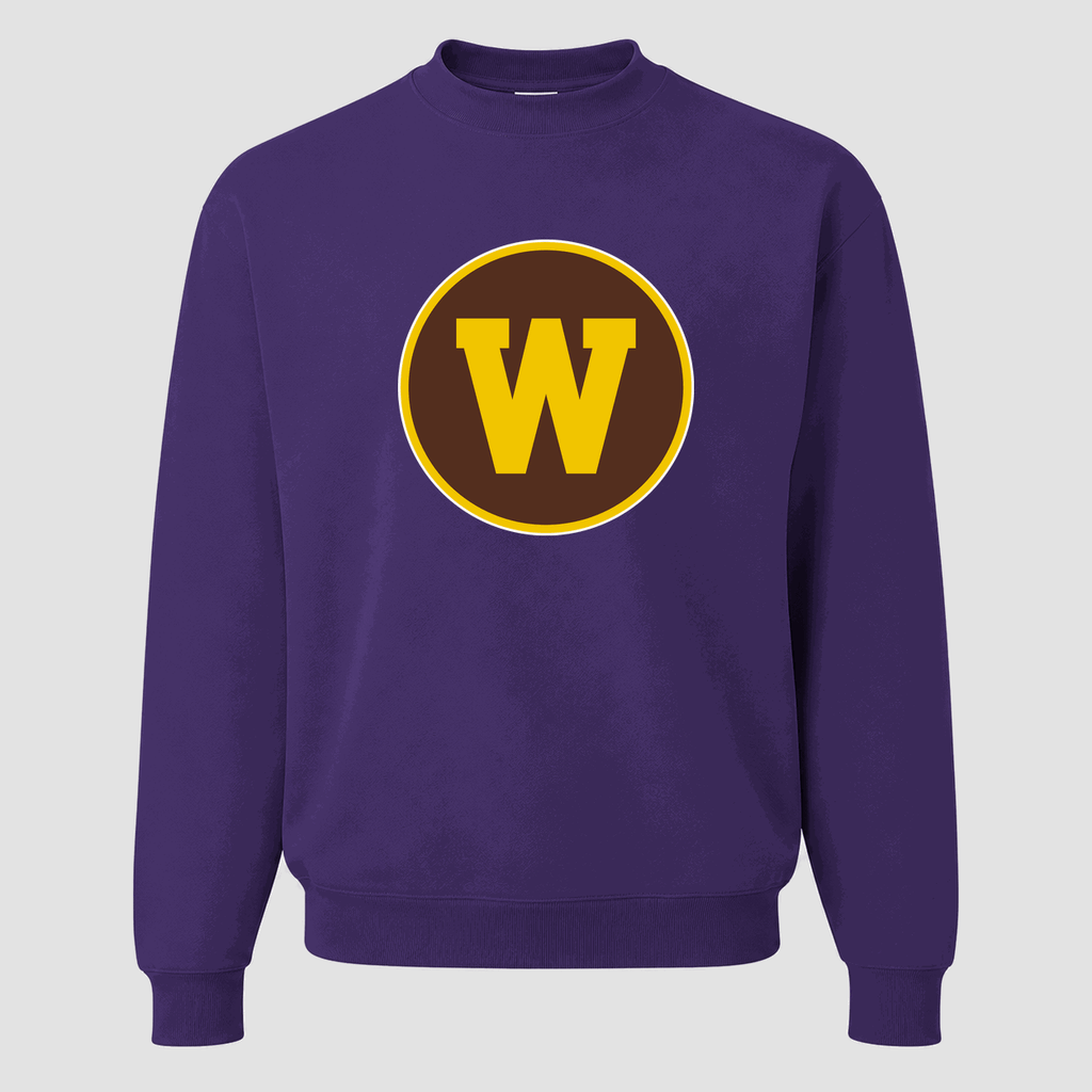 Men's Western Michigan Broncos Crewneck Sweatshirt - Purple