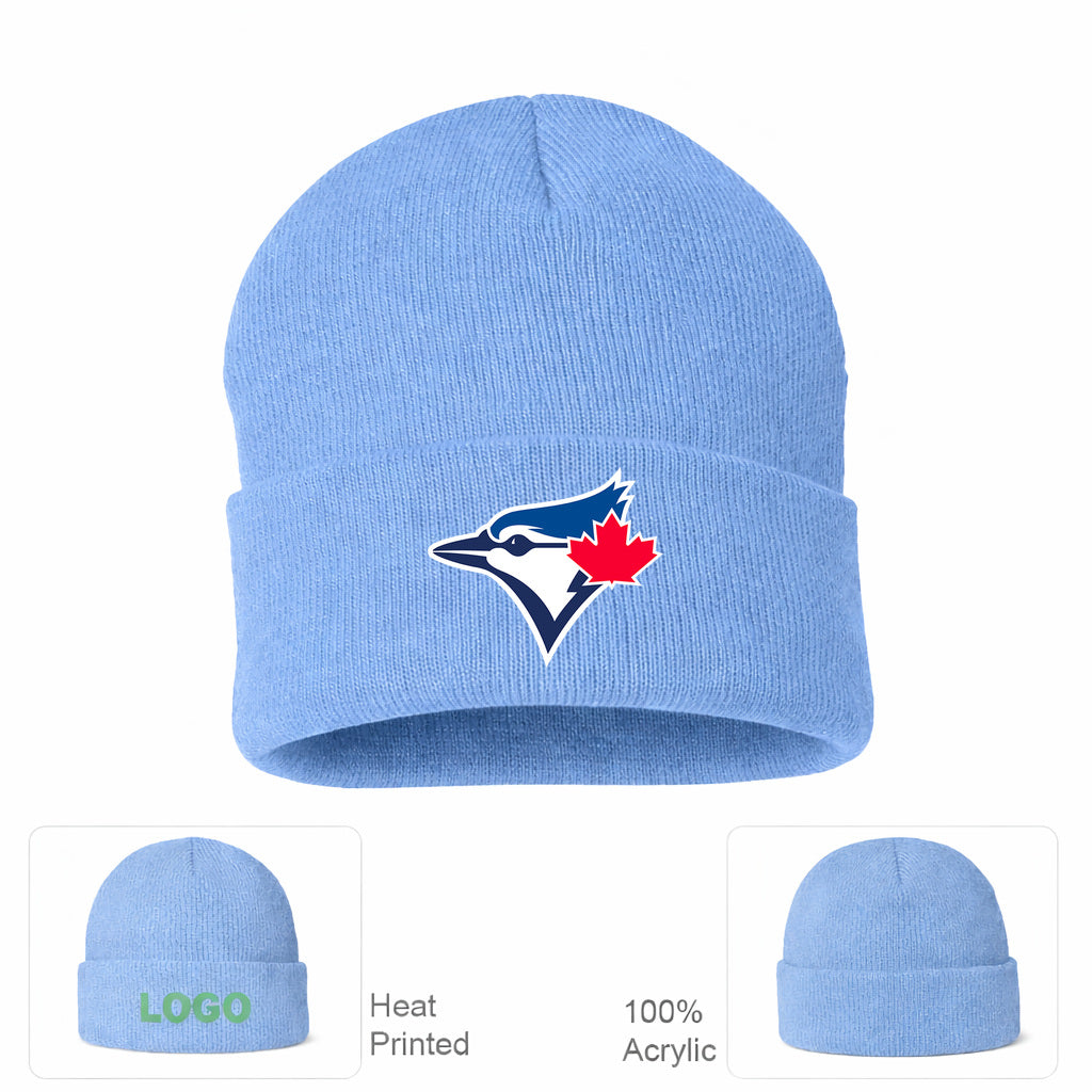 MLB Toronto Blue Jays Beanie Hat - Sky Blue