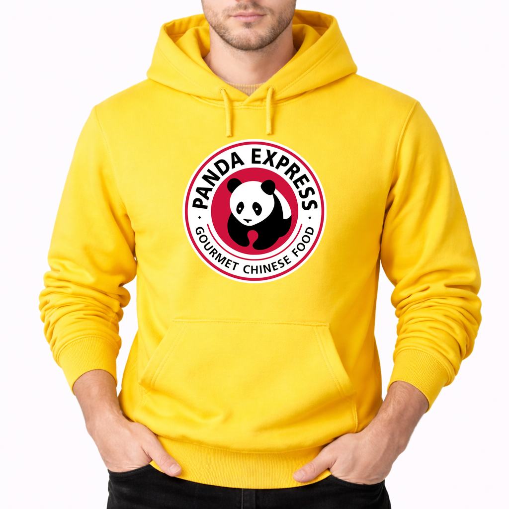 Men's Panda Express Pullover Hoodie - Yellow