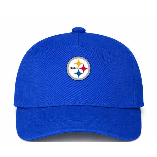 Pittsburgh Steelers NFL Logo Blue Dad Baseball Cap Hat