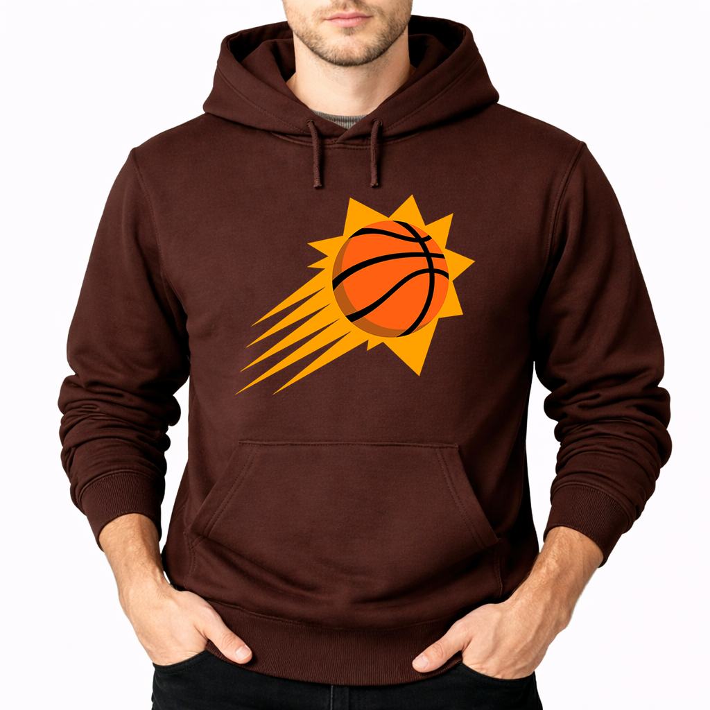 Men's Phoenix Suns Pullover Hoodie - Brown