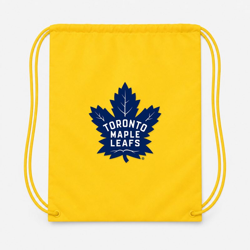 Toronto Maple Leafs Drawstring Bag - Yellow