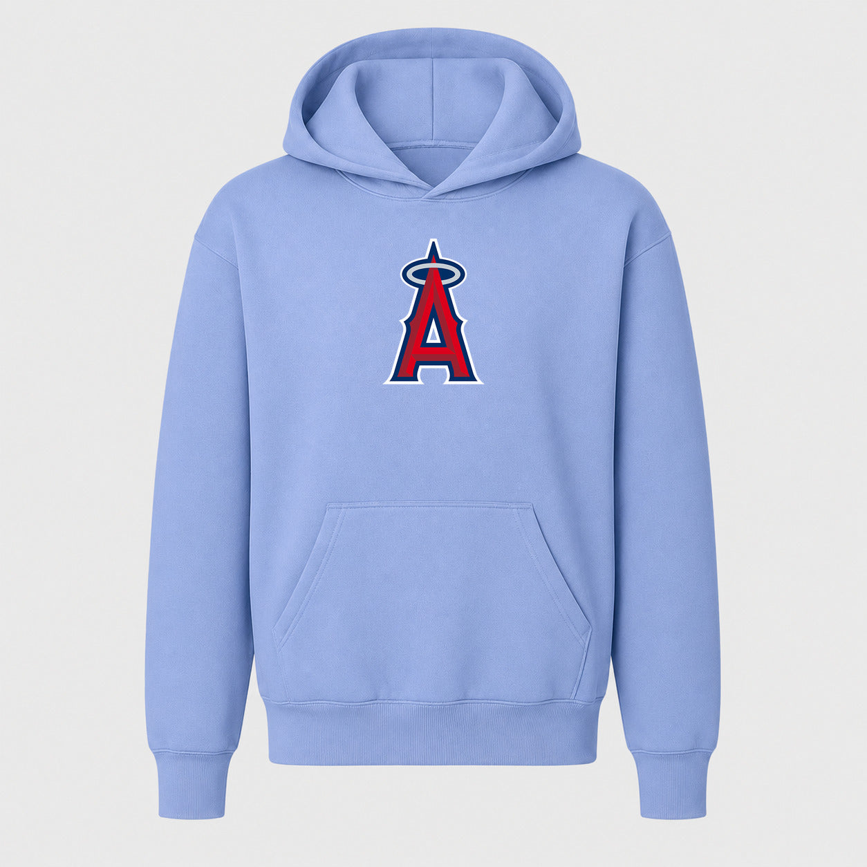 Youth Los Angeles Angels Pullover Hoodie - Light Blue