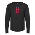 Men's Boston Red Sox Long sleeves Cotton Blend T-Shirt - Black