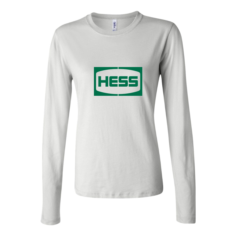 Women's Hess Long Sleeve T-Shirt - White