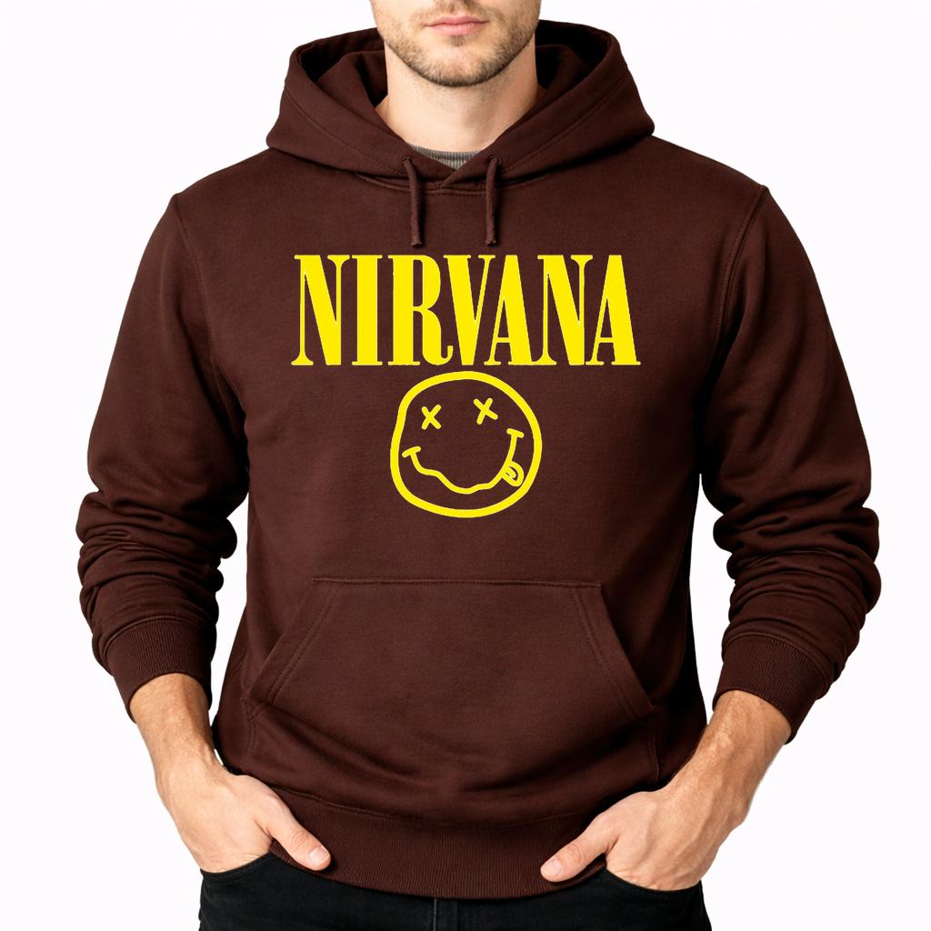 Men's Nirvana Pullover Hoodie - Brown